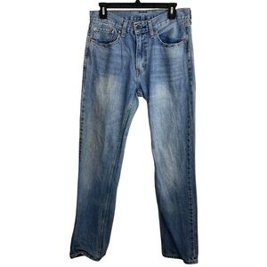 Levi’s | 505 Blue Light Wash Straight Leg Jeans
